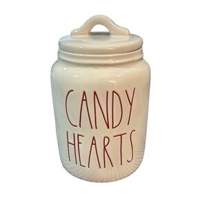 Rae Dunn Candy Hearts Canister